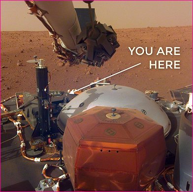 Ruta was fortunate to have been able to take the 6 month trip on Insight and land on Mars