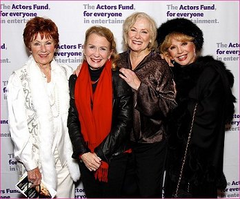 With Marion Ross, Juliet Mills and Betty Buckley