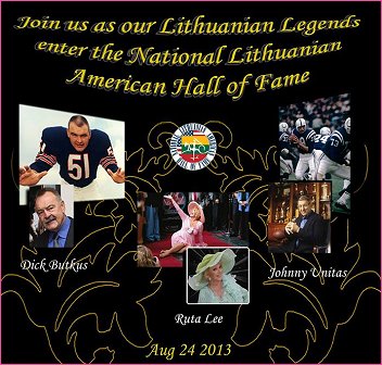 On August 24th, Ruta will be inducted into The National Lithuanian American Hall of Fame