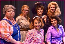 The cast of Steel Magnolias